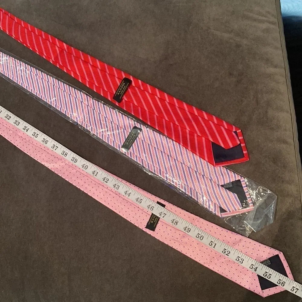 Men’s 3 Neck Ties in a Bundle NEW